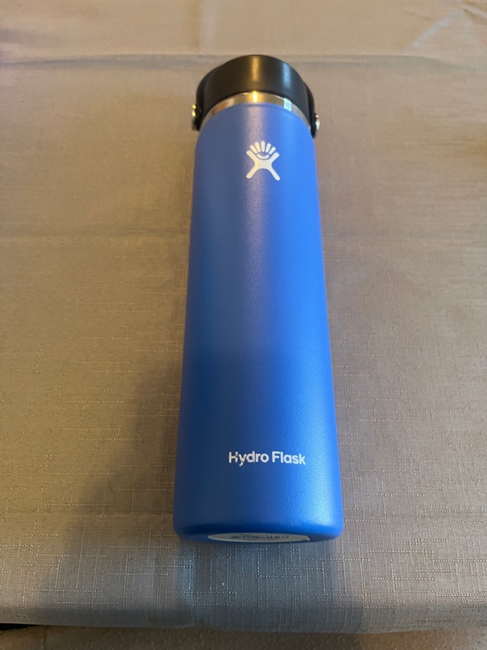 Hydro Flask Tall Slim Water Bottle - Blue with Black Cap